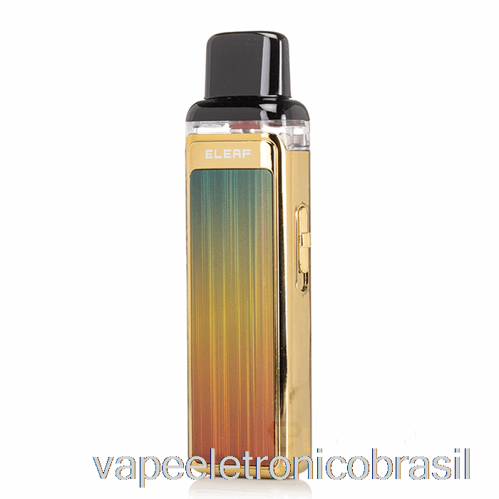 Vape Recarregável Eleaf Iore Prime Pod System Golden Aurora